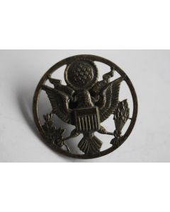 Insigne de casquette militaire US Army E Pluribus Unum Eagle Aigle