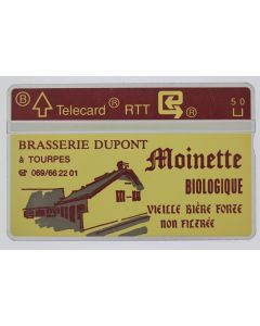 Télécarte L&G dummy Brasserie Dupont Belgique