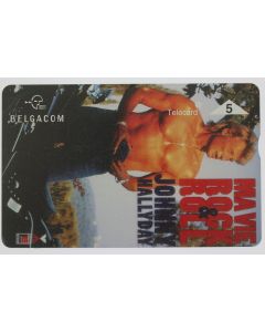 Télécarte L&G dummy Johnny Hallyday 5 Belgique