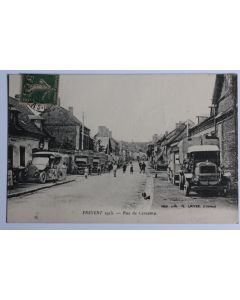 CPA Pas-de-Calais Frevent 1915 Rue de Cercamp