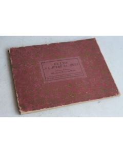 Livre De l'un à l'autre Ja...ques Chansons Genevoises Henry van Muyden