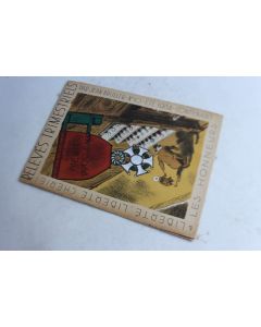 Relevés trimestriels n°10 Jean BRULLER Été 1934 + dessin original