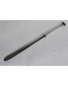 Ouvre lettre - Coupe papier argent émaillé