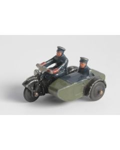 DINKY TOYS 42b Side-car Motor Cycle Patrol