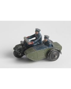 DINKY TOYS 42b Side-car Motor Cycle Patrol