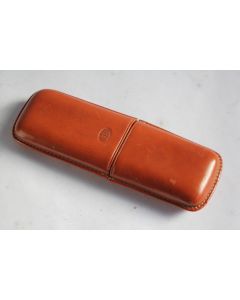 Étui pour cigares en cuir marron FB