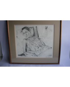 Dessin original Femme Chris Daley 1987