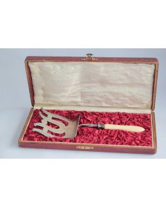 Pelle à asperges métal argenté 