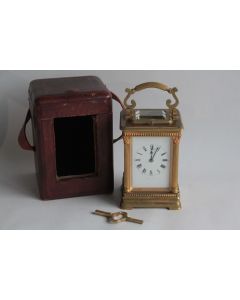 Pendulette d'officier de voyage répétition sonnerie
