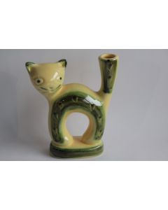 Bougeoir céramique Chat Les Grottes Dieulefit