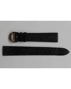 RAYMOND WEIL Bracelet pour montre cuir noir 16 mm