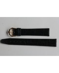 RAYMOND WEIL Bracelet pour montre croco bleu noir 16 mm