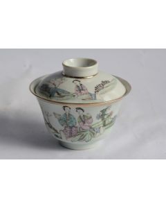 Tasse à thé porcelaine Chine Gaiwan