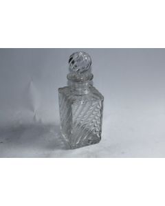 BACCARAT Flacon cristal Bambou torsadé