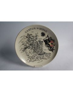 Assiette faïence de Carouge Clément COPPIER Canton de Berne