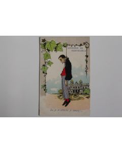 CPA Monaco Souvenir de Monte-Carlo Ou je m'attache je meurs !...