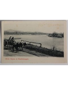 CPA Malaisie River Scene at Kualakangsa