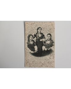 CPA Bulgarie Costume de paysannes Kustendil