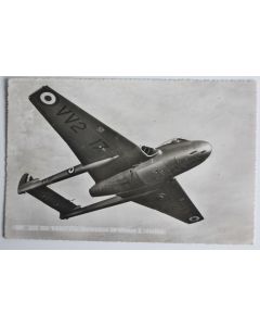 CPA Avion Vampire Monoplace de chasse à réaction