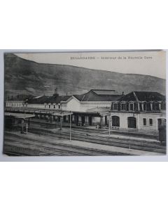 CPA Ain Bellegarde Intérieur de la Nouvelle Gare