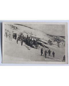 CPA Norvège Skirend ued Bessheim Ski