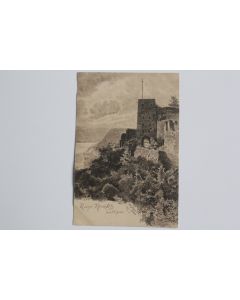 CPA Allemagne Ruine Rheinfels bei St. Goar