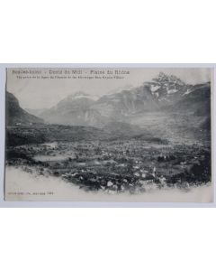 CPA Suisse Bex-les-Bains Dents du Midi Plaine du Rhône