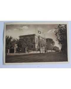 CPA bâtiment de la croix-rouge Italie cachet salsomaggiore 1924