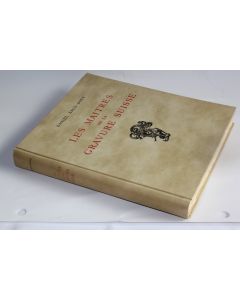 Livre Les maîtres de la gravure suisse Daniel Baud-Bovy 1935
