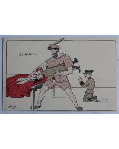 CPA illustrée SALVIC Politique Justice Suisse Guerre 1914-18