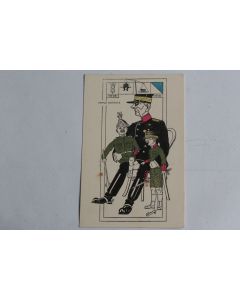 CPA illustrée SALVIC Politique Justice Guerre 1914-18