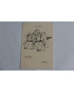 CPA Illustrée FAIVRE Jules Abel 111 Guerre 1914-18