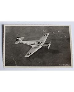 Carte postale ancienne Avion Taifun Dübendorf Suisse