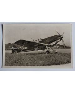 Carte postale ancienne Avion Messerschmitt Me 109 Suisse