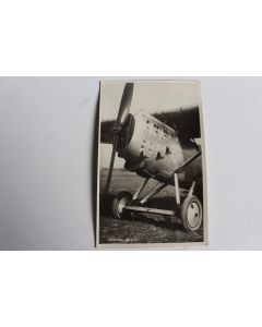 Carte postale ancienne Avion Dewoitine 100 P. S. Suisse