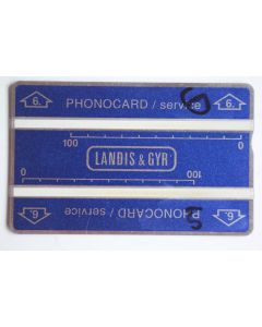 Télécarte de service Phonocard 6 Landis & Gyr 511L Brunéi Darussalam