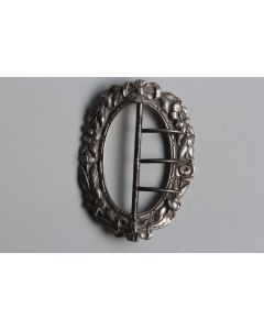 Ancienne boucle de ceinture argent Suisse