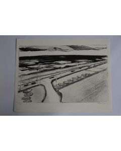 Lithographie originale Victor SURBEK