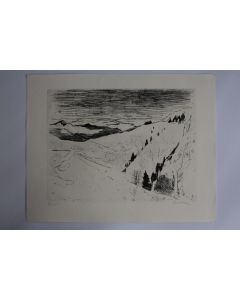 Lithographie originale Victor SURBEK
