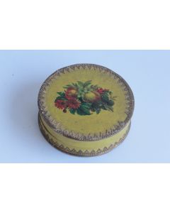 Boîte à bonbons carton peint XIXe siècle