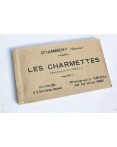 Carnet 12 CPA Savoie Chambéry Les Charmettes Jean-Jacques Rousseau 