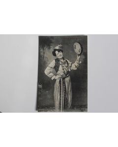 CPA Égypte Femme turque dansant