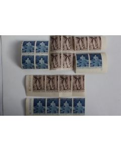 Timbre Vatican 1951 blocs x4 neufs