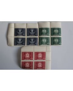 Timbres Autriche Bloc x4 1949 UPU neufs