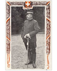 CPA Célébrité Général WILLE Suisse Guerre 1914-18