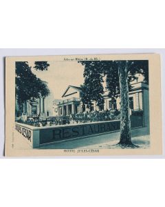 Carte postale ancienne France Arles-sur-Rhône Hôtel Jules-César