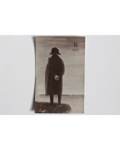 Carte postale ancienne Napoléon illustrateur C. Kraft Allemagne