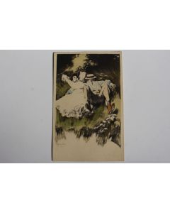 Carte postale ancienne illustrateur REZNICEK Simplissimus Karte