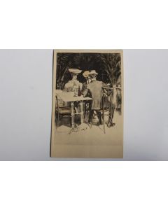 Carte postale ancienne illustrateur REZNICEK Simplissimus Karte