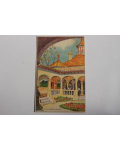 Carte postale ancienne Tessinerhof im Hospes Exposition Suisse 1914